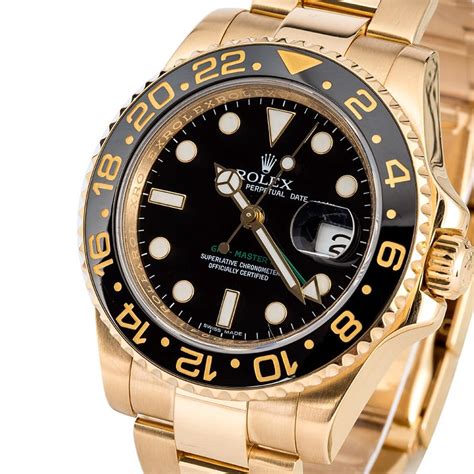 rolex gmt master ii gold black|rolex gmt master 11 price.